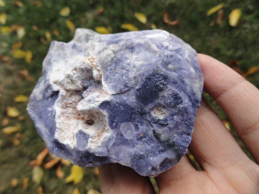 Natural VIOLET FLAME OPAL - Earth Family Crystals