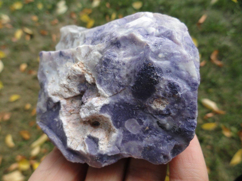 Natural VIOLET FLAME OPAL - Earth Family Crystals