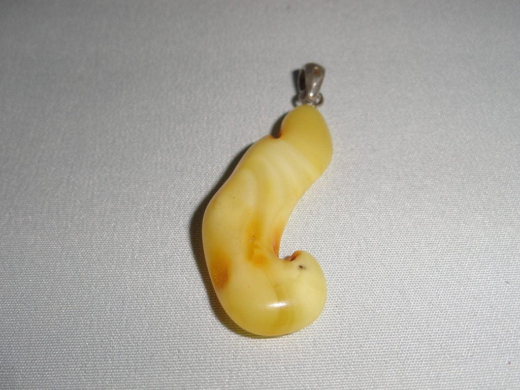 BALTIC AMBER BUTTERSCOTCH  PENDANT~ CALMS NERVES, INCREASES CONFIDENCE & MENTAL CLARITY* - Earth Family Crystals