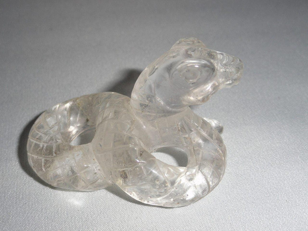 CLEAR QUARTZ SERPENT~ The Master Crystal- Perfect to Amplify energies* - Earth Family Crystals