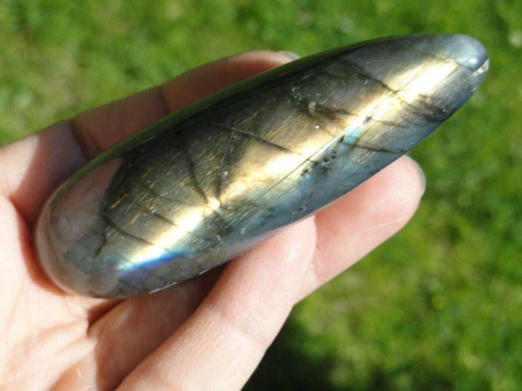 LABRADORITE WAND With Extra Flash~ Stone of Magic - Earth Family Crystals