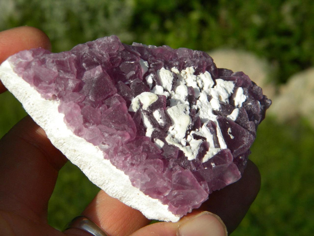 MAGENTA FLUORITE SPECIMEN~ stone of Inner Truth, Mental Clarity* - Earth Family Crystals