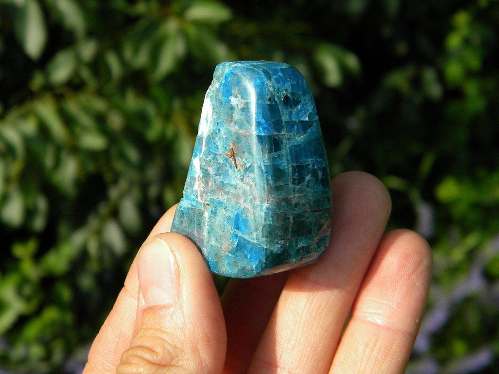 BLUE APATITE Self Standing Crystal~ Stone of Psychic Activation, Access to Knowledge* - Earth Family Crystals