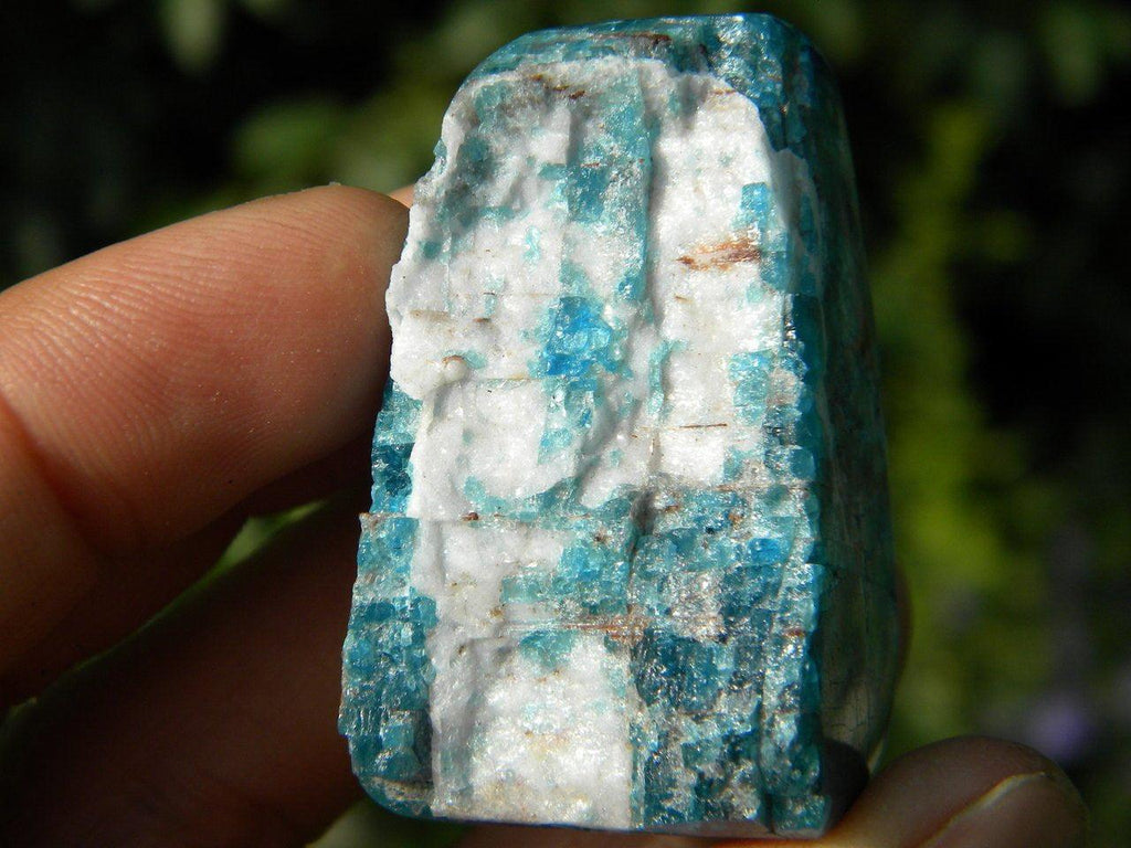 BLUE APATITE Self Standing Crystal~ Stone of Psychic Activation, Access to Knowledge* - Earth Family Crystals