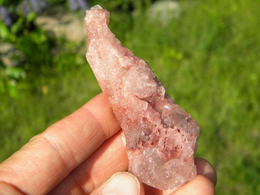 PINK NIRVANA QUARTZ TOWER~ - Earth Family Crystals