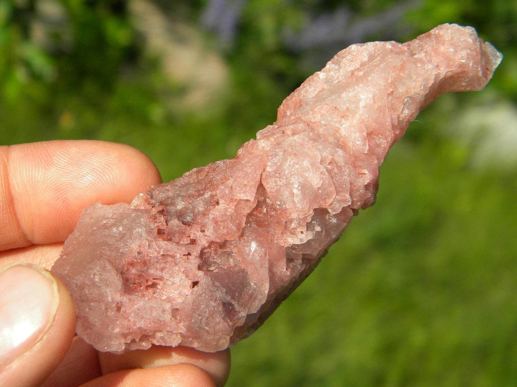 PINK NIRVANA QUARTZ TOWER~ - Earth Family Crystals