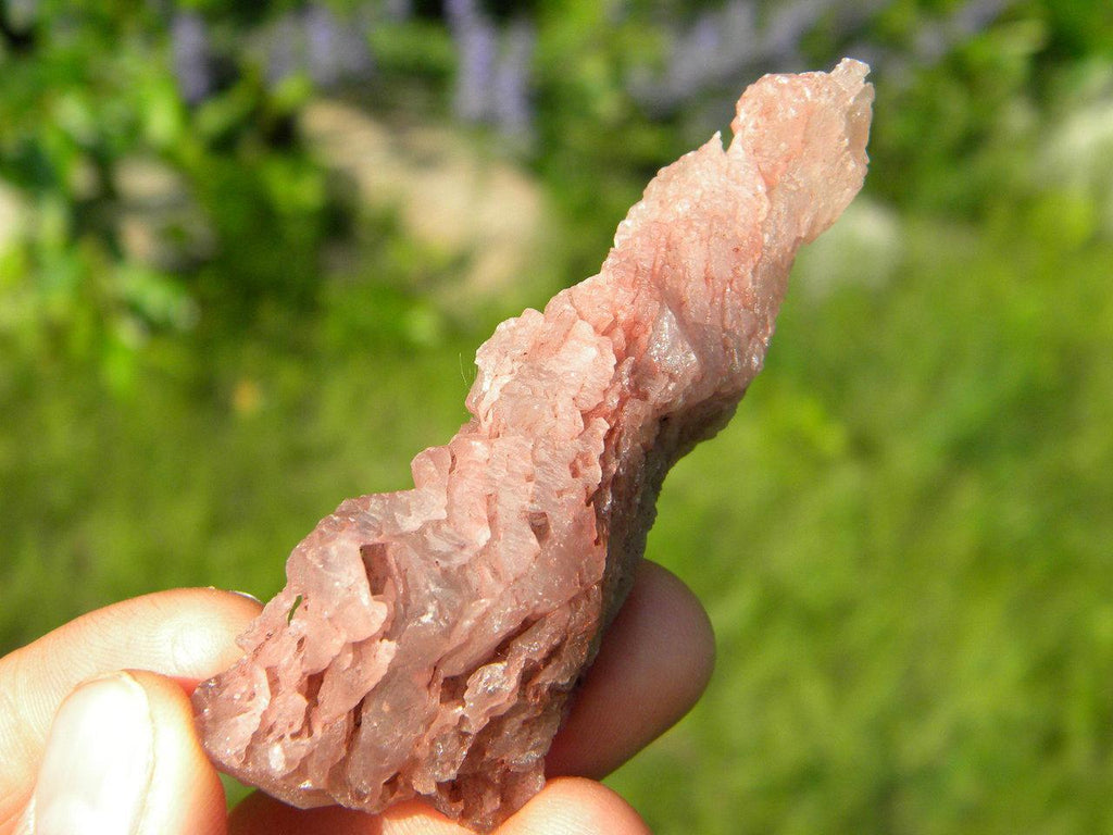 PINK NIRVANA QUARTZ TOWER~ - Earth Family Crystals