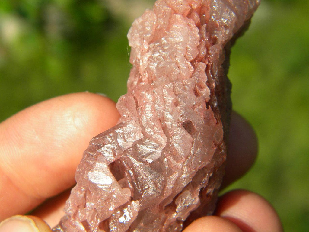 PINK NIRVANA QUARTZ TOWER~ - Earth Family Crystals