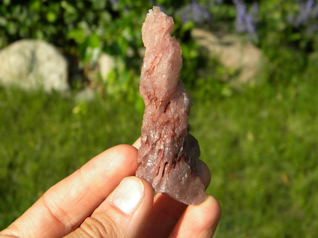 PINK NIRVANA QUARTZ TOWER~ - Earth Family Crystals