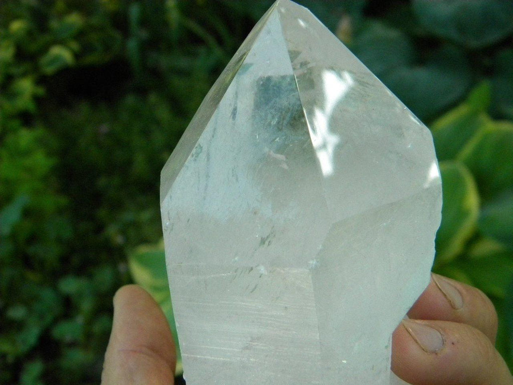 CLEAR QUARTZ TRUE RECORD KEEPER TOWER  From Brazil* - Earth Family Crystals