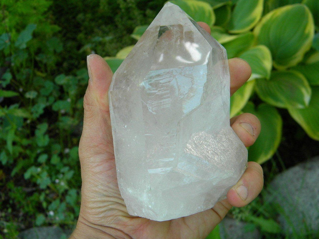 CLEAR QUARTZ TRUE RECORD KEEPER TOWER  From Brazil* - Earth Family Crystals