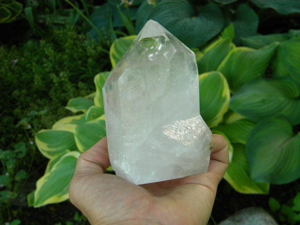 CLEAR QUARTZ TRUE RECORD KEEPER TOWER  From Brazil* - Earth Family Crystals