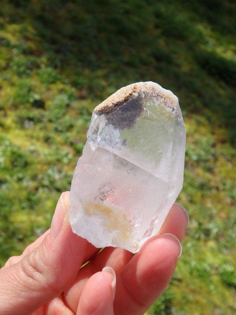 Natural Tabular Shamanic Dream Quartz Point With Self Healing - Earth Family Crystals