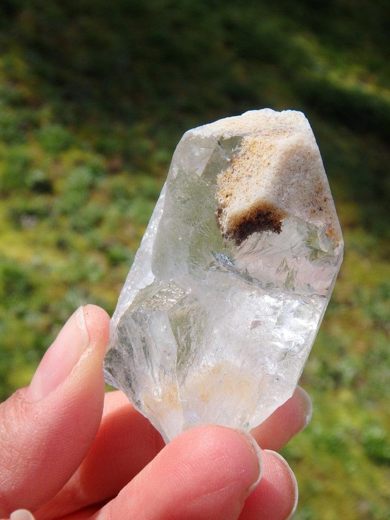 Natural Tabular Shamanic Dream Quartz Point With Self Healing - Earth Family Crystals