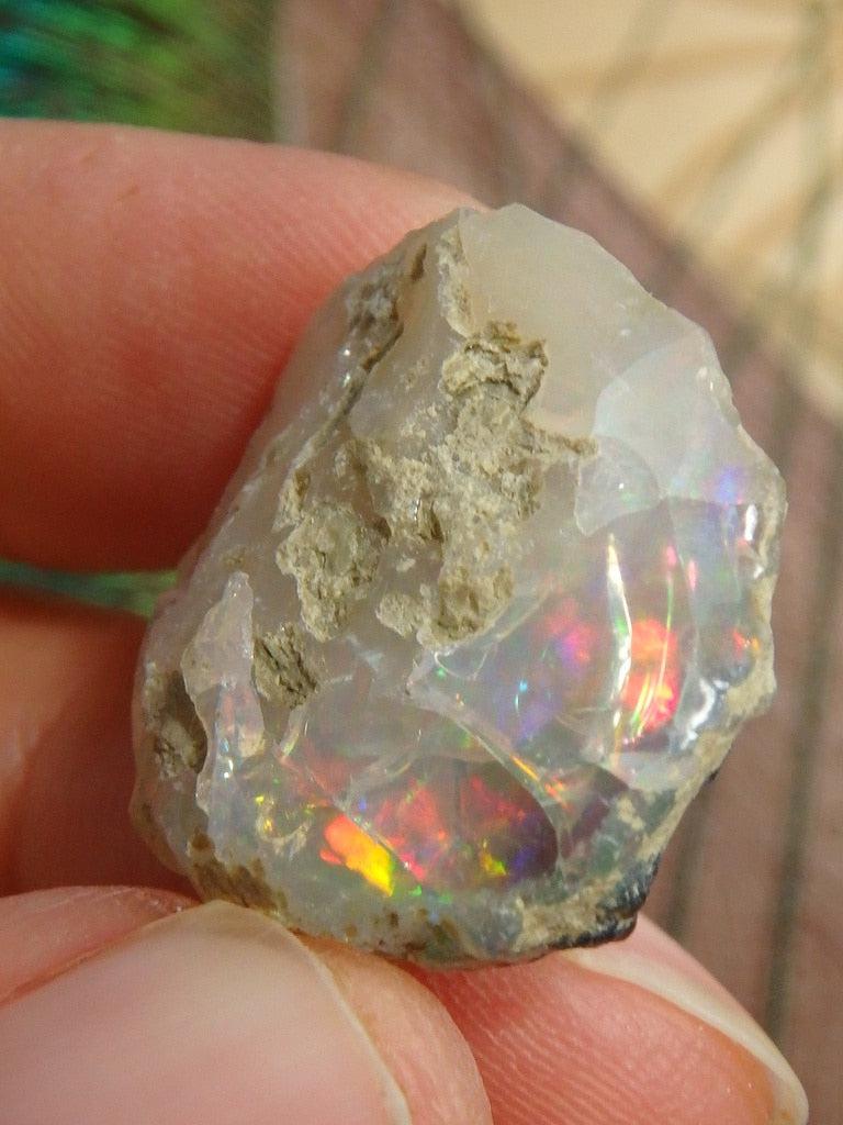 Gorgeous Ethiopian Opal Specimen 16 - Earth Family Crystals