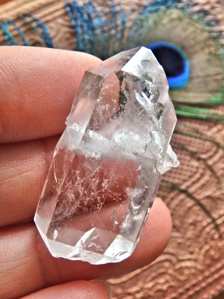 Adorable Dainty Faden Quartz Hand Held Specimen 2 - Earth Family Crystals