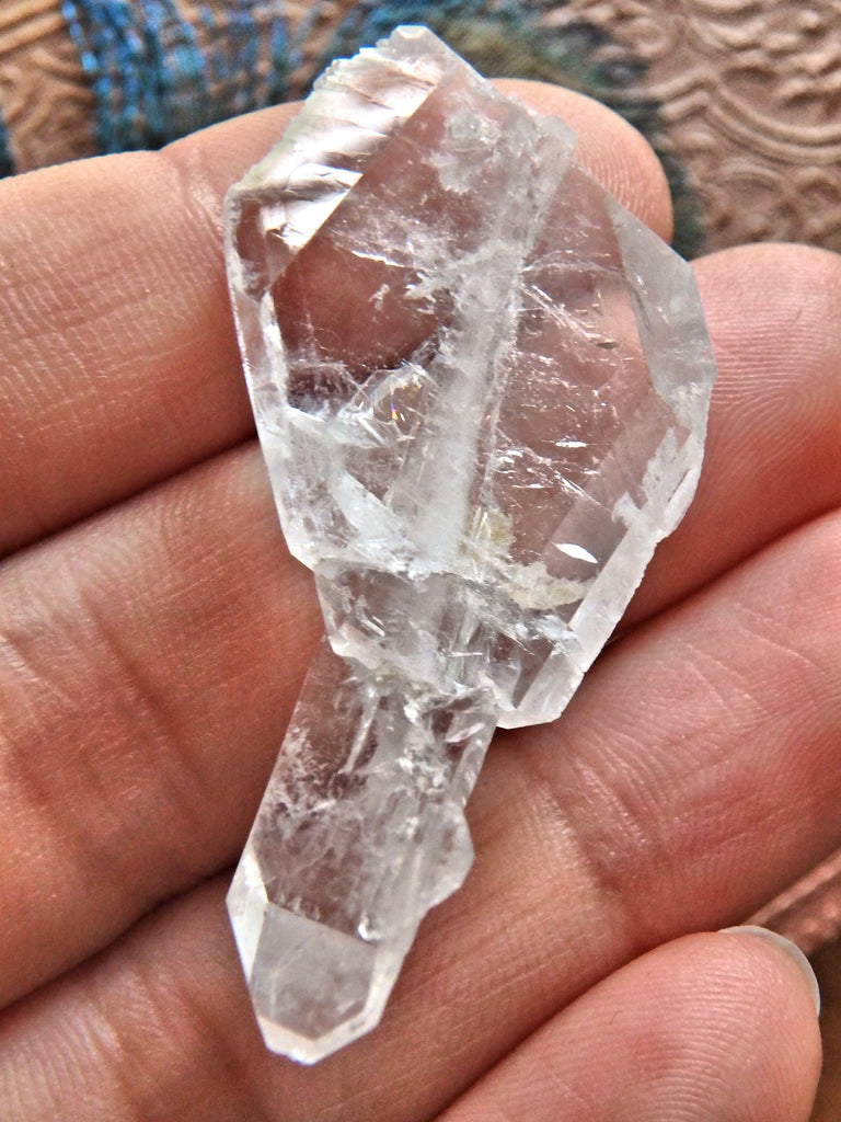 Adorable Dainty Faden Quartz Hand Held Specimen 1 - Earth Family Crystals