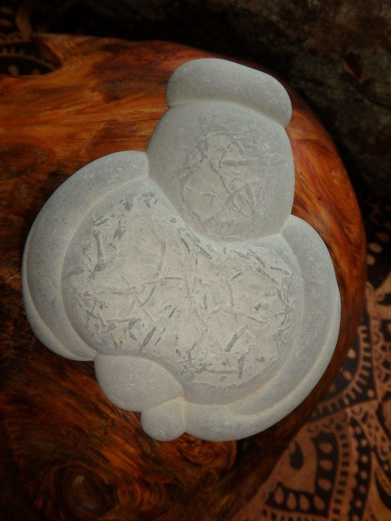 Angel Shaped Quebec Fairy Stone Concretion From Canada - Earth Family Crystals