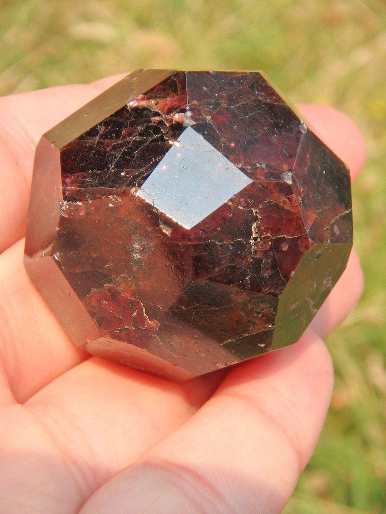 Bold Beautiful Burgundy Garnet Specimen *REDUCED - Earth Family Crystals