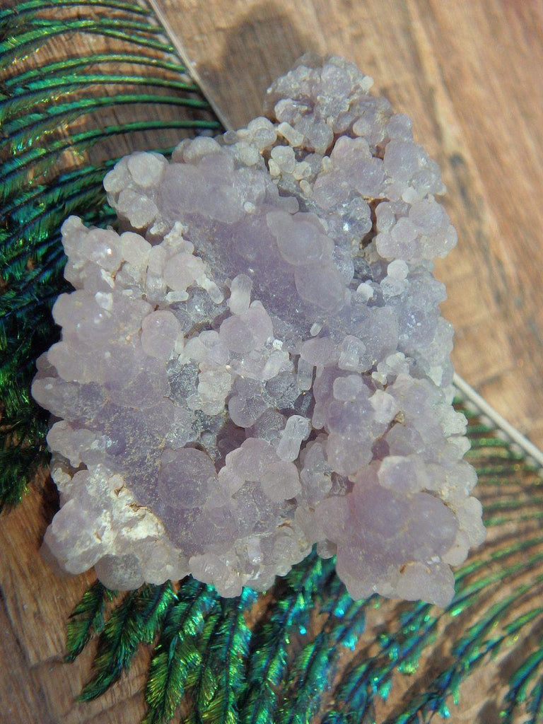 Cute Hand Held Grape Agate Specimen - Earth Family Crystals