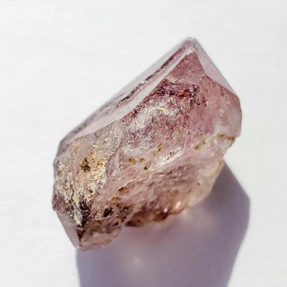 Rare & Unusual Gorgeous Red Lepidocrocite Included Super 7 Gemmy Specimen - Earth Family Crystals