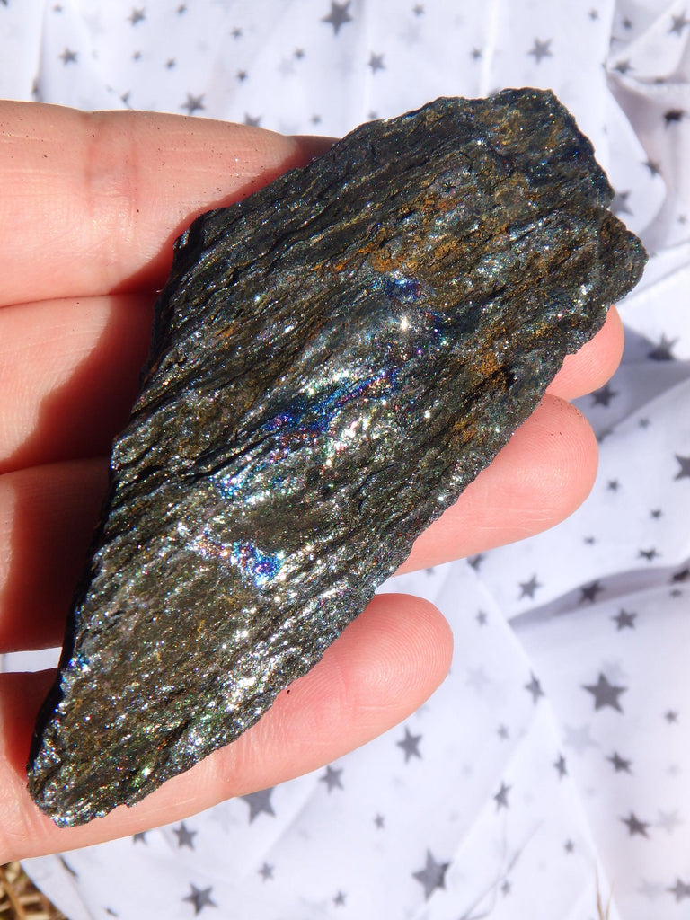 Rare-Gorgeous Rainbow Hematite Natural Specimen From Brazil - Earth Family Crystals