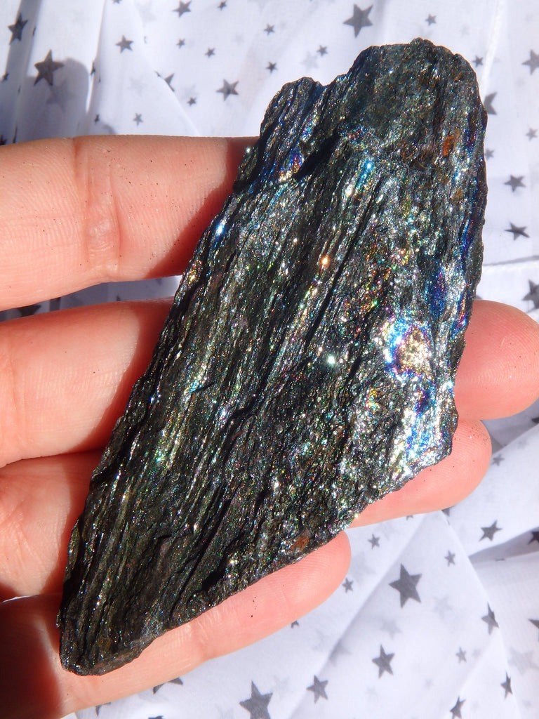 Rare-Gorgeous Rainbow Hematite Natural Specimen From Brazil - Earth Family Crystals