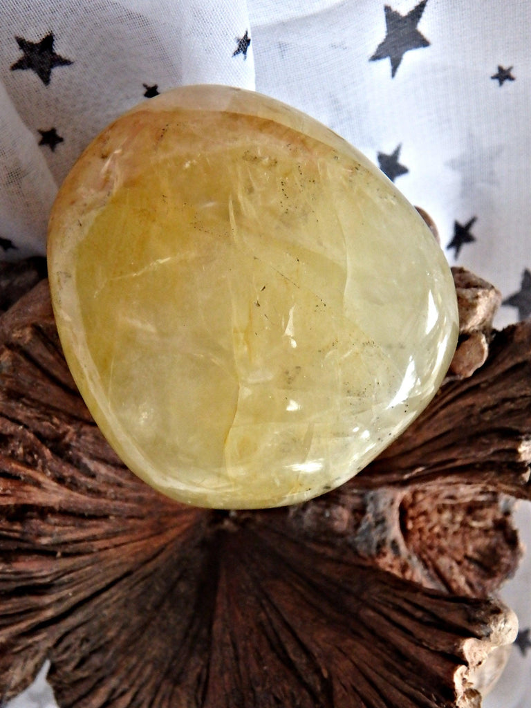Golden Hematoid Quartz Palm Stone Specimen From Madagascar1 - Earth Family Crystals