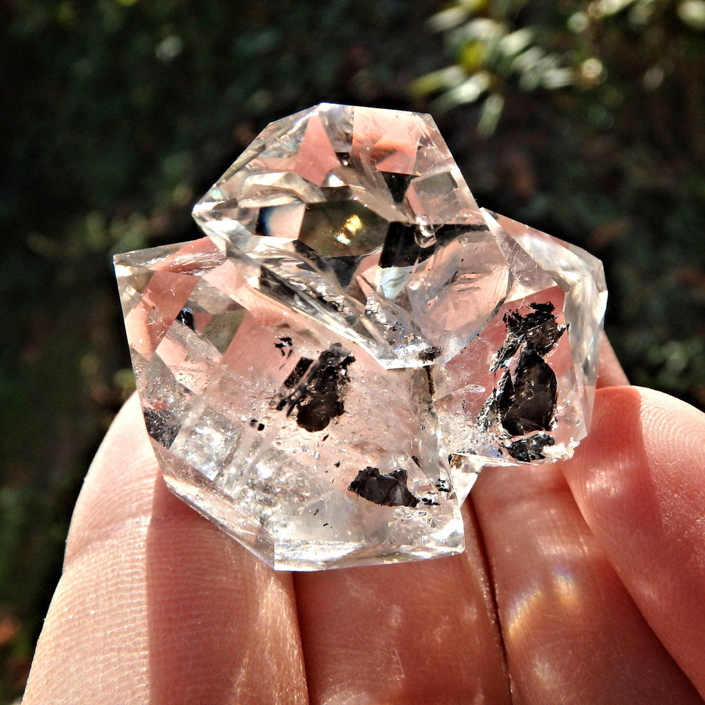 Extreme Brilliance New York Herkimer Diamond Cluster Specimen3 - Earth Family Crystals
