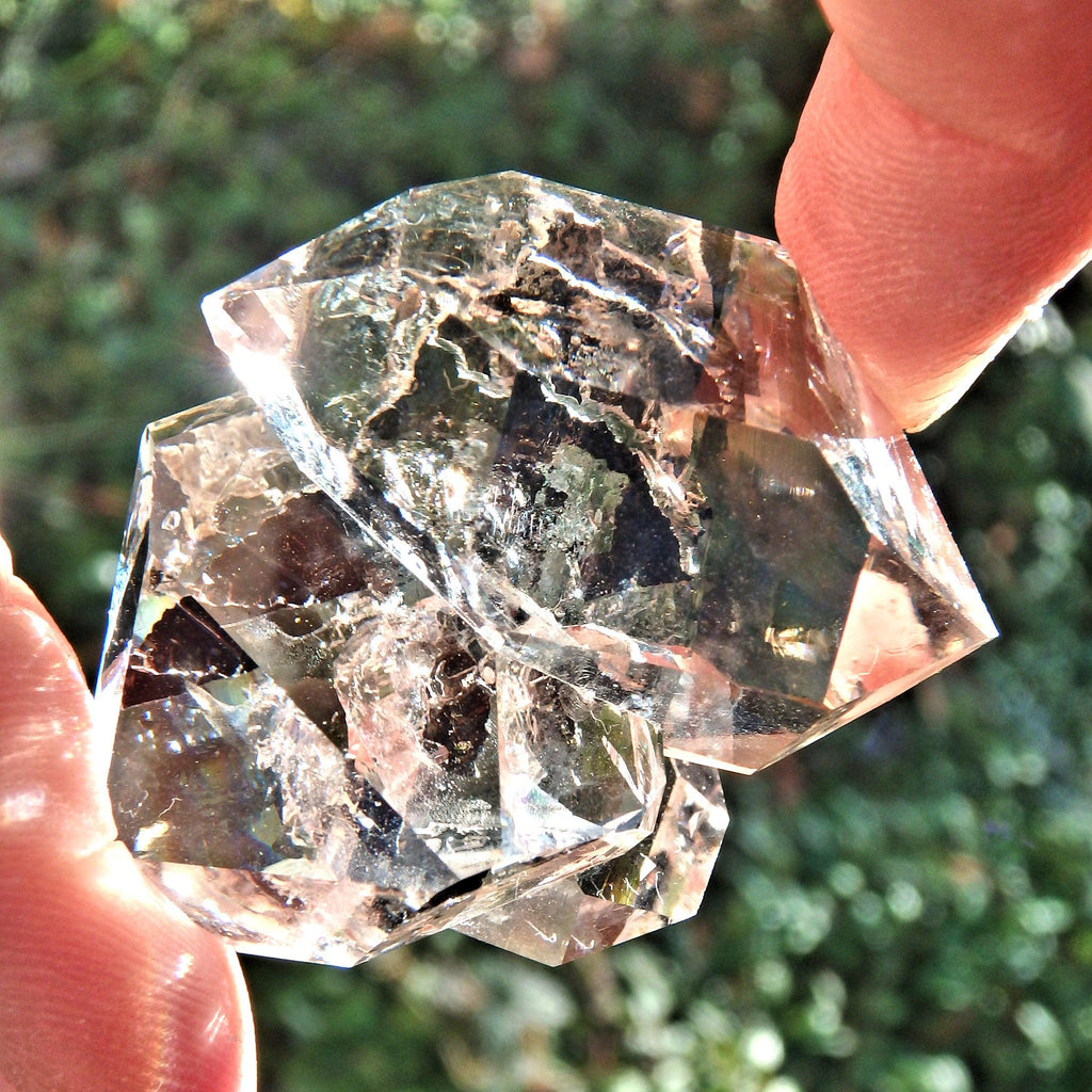 RESERVED For ALESHA.D~Brilliant Slightly Smoky NY Herkimer Diamond Cluster1 - Earth Family Crystals