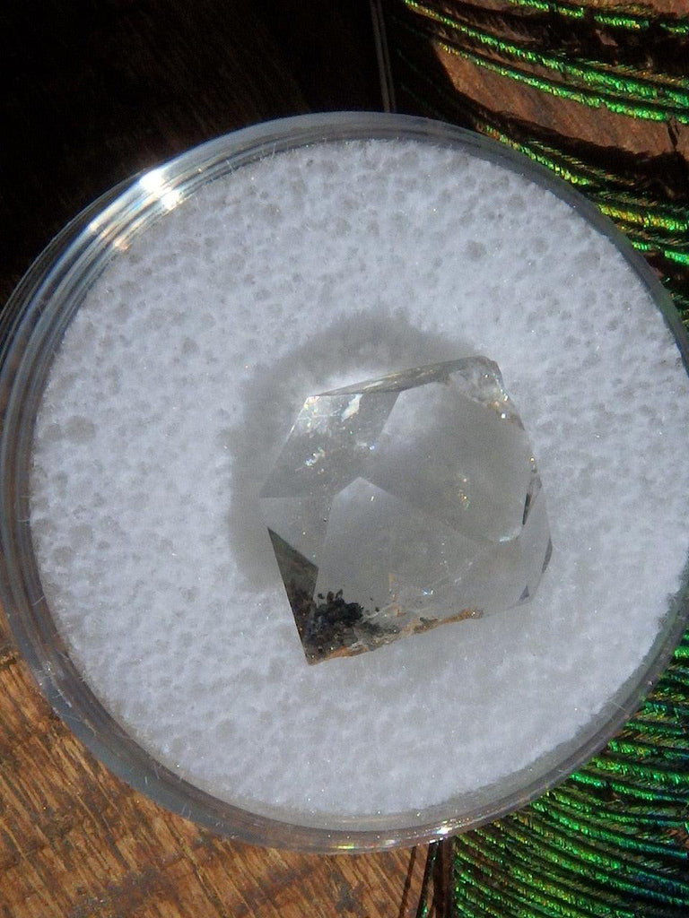 Gorgeous Clarity New York Herkimer Diamond in Collectors Box - Earth Family Crystals