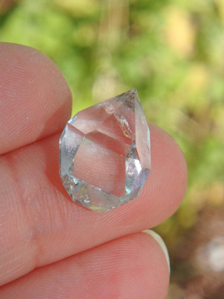 Extreme Clarity New York Herkimer Diamond in Collectors Box - Earth Family Crystals
