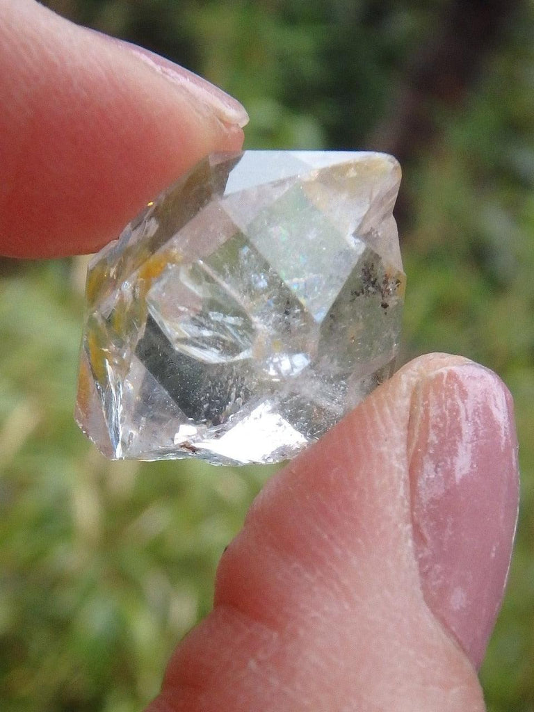 NY Herkimer Diamond With Inclusions - Earth Family Crystals
