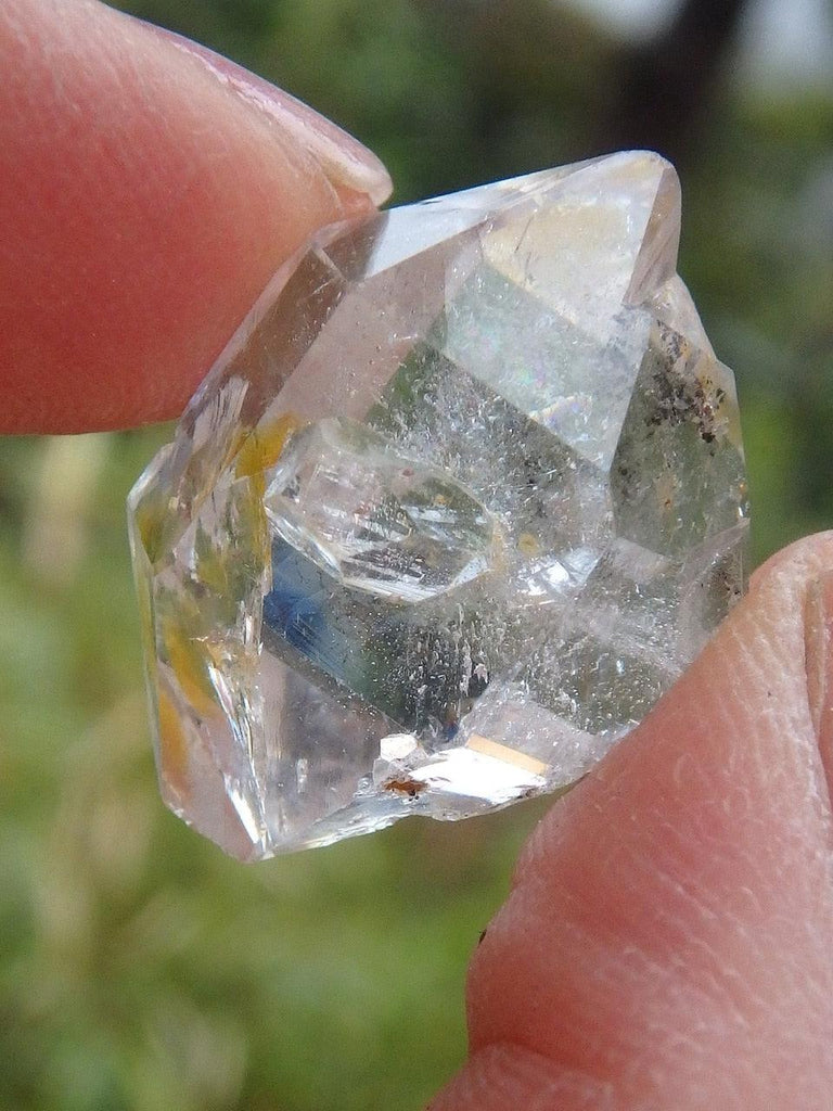 NY Herkimer Diamond With Inclusions - Earth Family Crystals