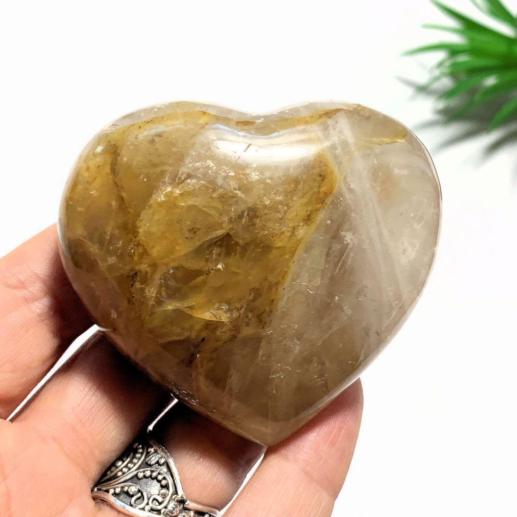 Brilliant Golden Hematoid Quartz Love Heart~Locality Madagascar - Earth Family Crystals