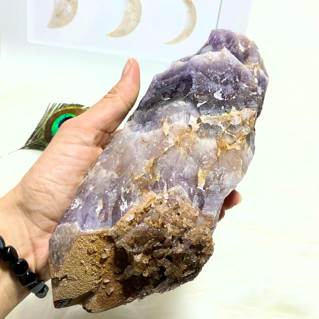 Big Long 1.5 KG Genuine Auralite-23 Red Hematite Point  From Ontario, Canada - Earth Family Crystals