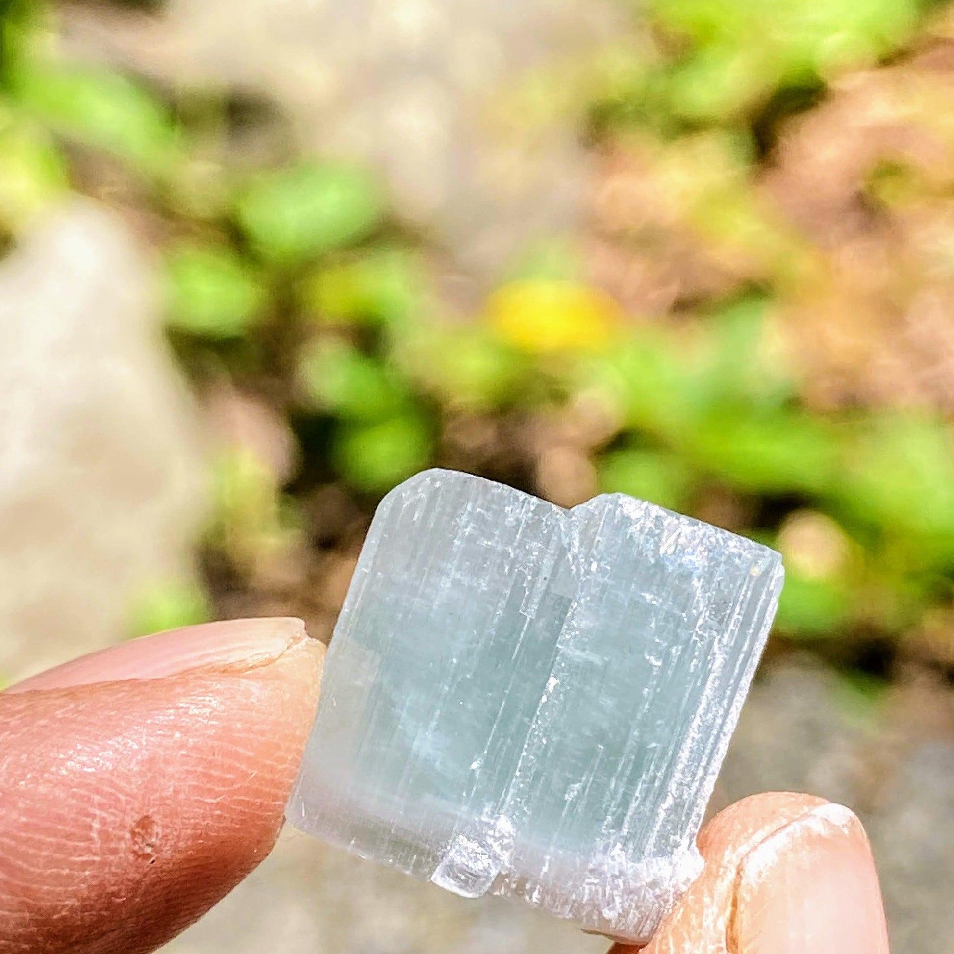 Rare California Find! 24CT Indicolite Blue Tourmaline Terminated Point ~Locality: Oceanside, California - Earth Family Crystals