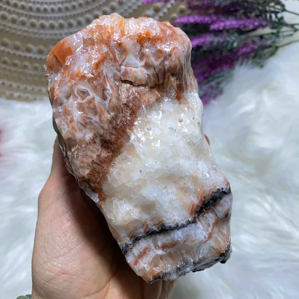 Incredible XL 1300 KG Chunky Mulit Color Calcite Display Specimen From Mexico - Earth Family Crystals