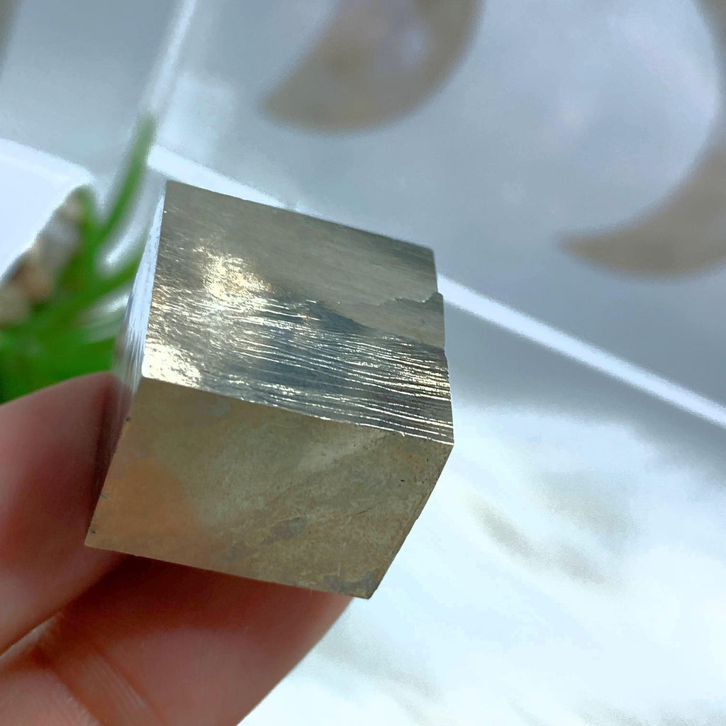 Gorgeous Natural Pyrite Cube From Spain #2 - Earth Family Crystals