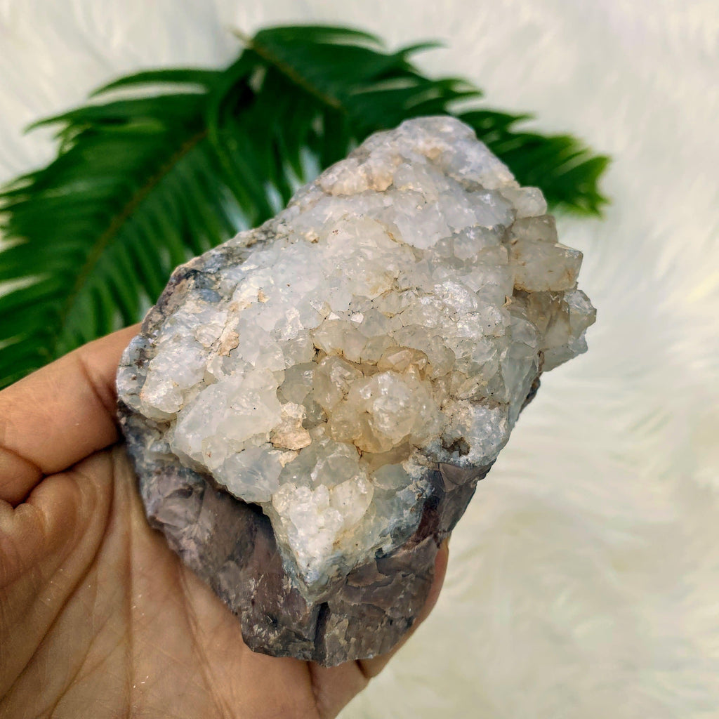 Natural Chunky Clear Quartz Cluster from Arizona - Earth Family Crystals