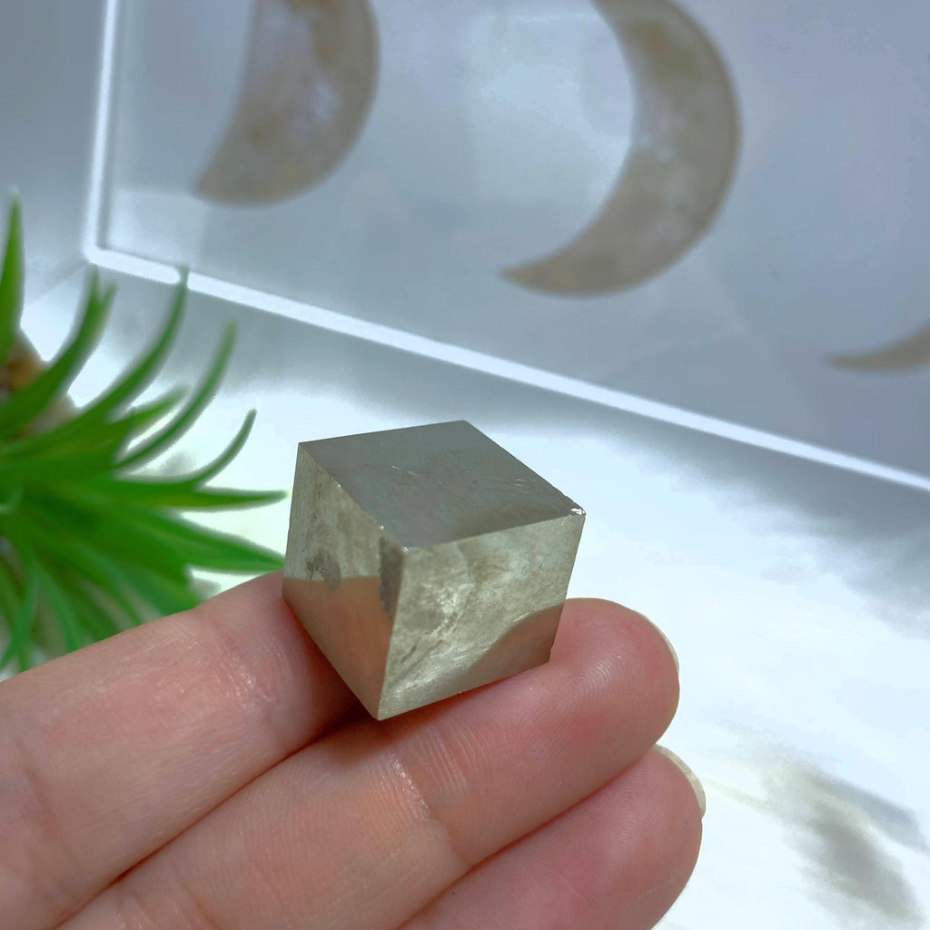 Gorgeous Small Natural Pyrite Cube From Spain #3 - Earth Family Crystals