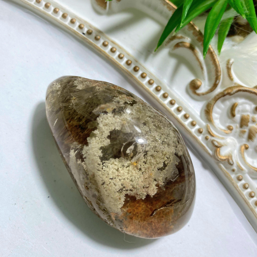 Shamanic Dream Quartz Seer Stone Partially Polished From Brazil #4 - Earth Family Crystals