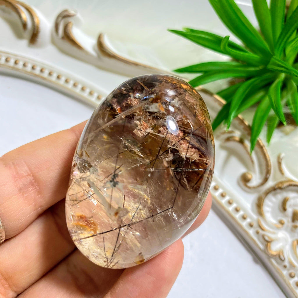 Shamanic Dream Quartz Seer Stone Partially Polished From Brazil #5 - Earth Family Crystals