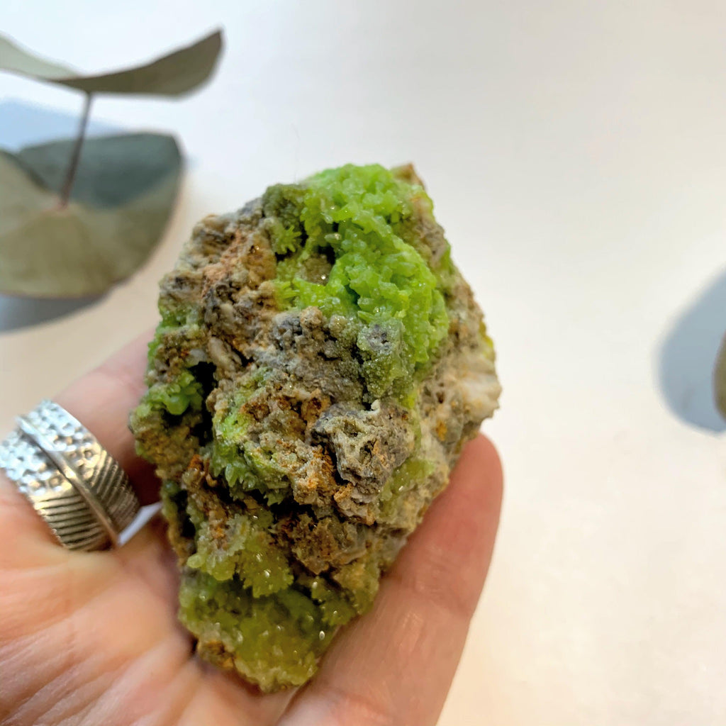 Natural Electric Green Pyromorphite Specimen With Deep Caves~ Locality China - Earth Family Crystals