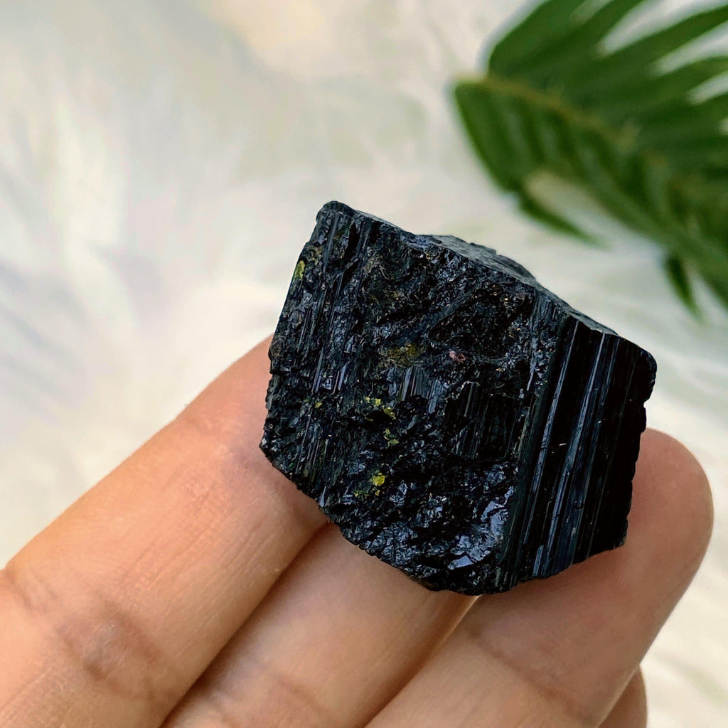 Black Tourmaline Natural Specimen From Brazil - Earth Family Crystals