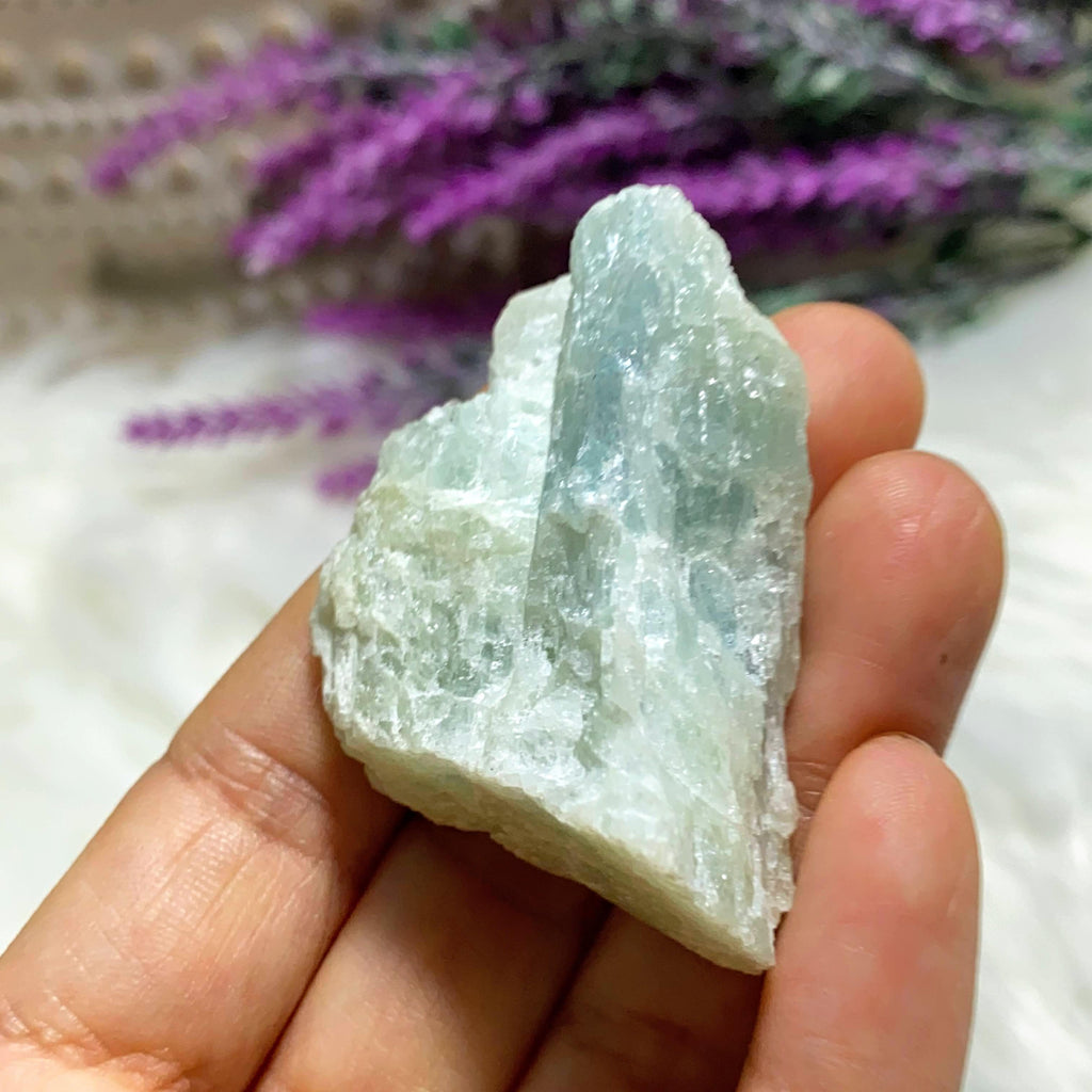 Natural Aquamarine Specimen Chunk From the USA - Earth Family Crystals