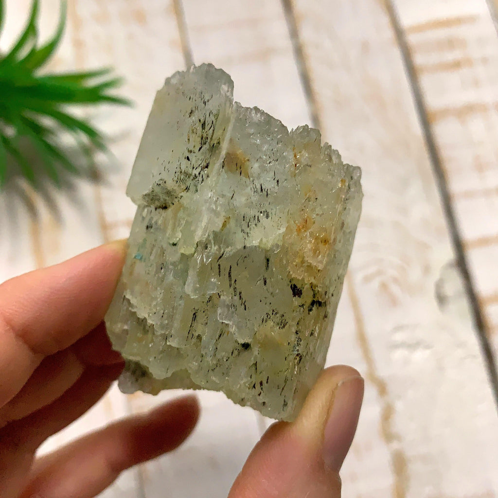 Natural Elestial Aquamarine Large Specimen From Pakistan - Earth Family Crystals