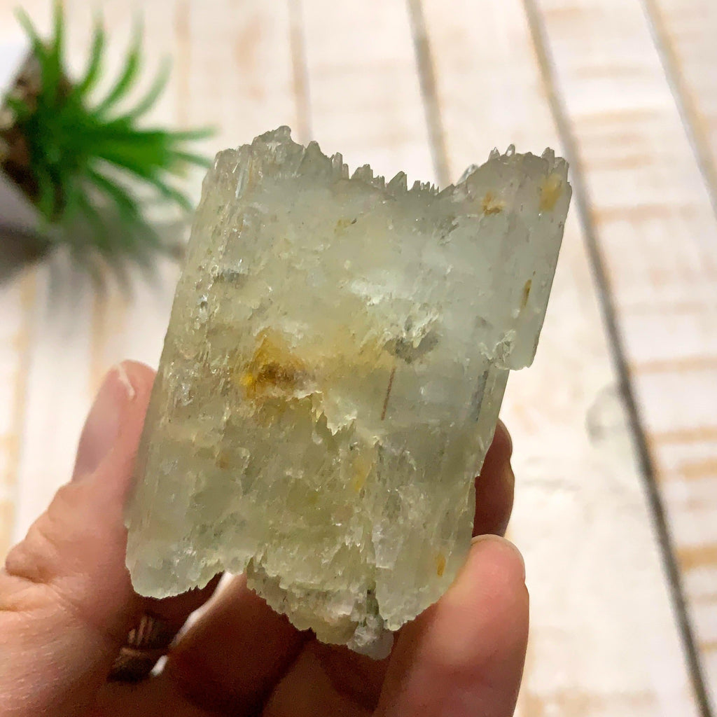 Natural Elestial Aquamarine Large Specimen From Pakistan - Earth Family Crystals