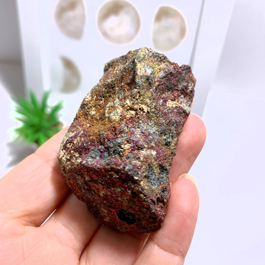 Peacock Ore (Bornite) Raw Chunky Specimen #1 - Earth Family Crystals