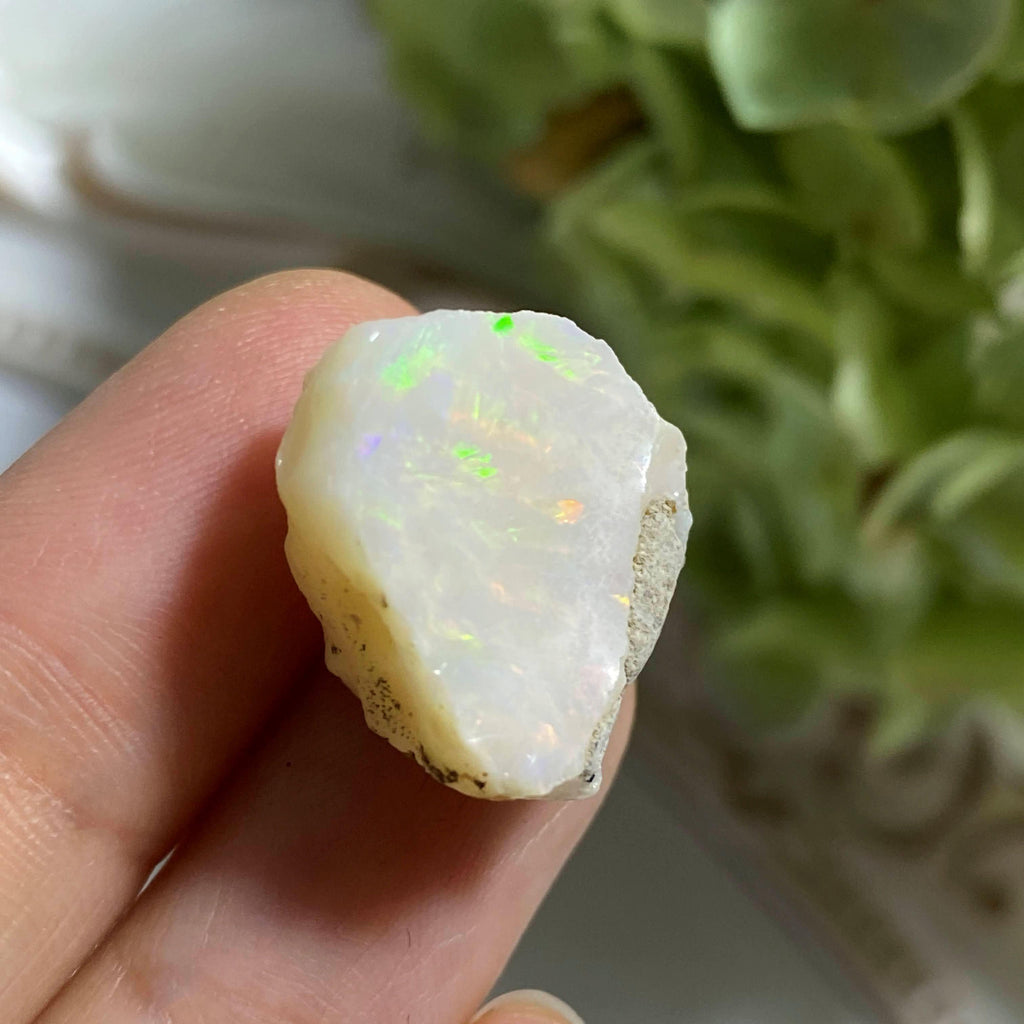 13.5 CT Beautiful Rough Ethiopian Opal Collectors Specimen - Earth Family Crystals